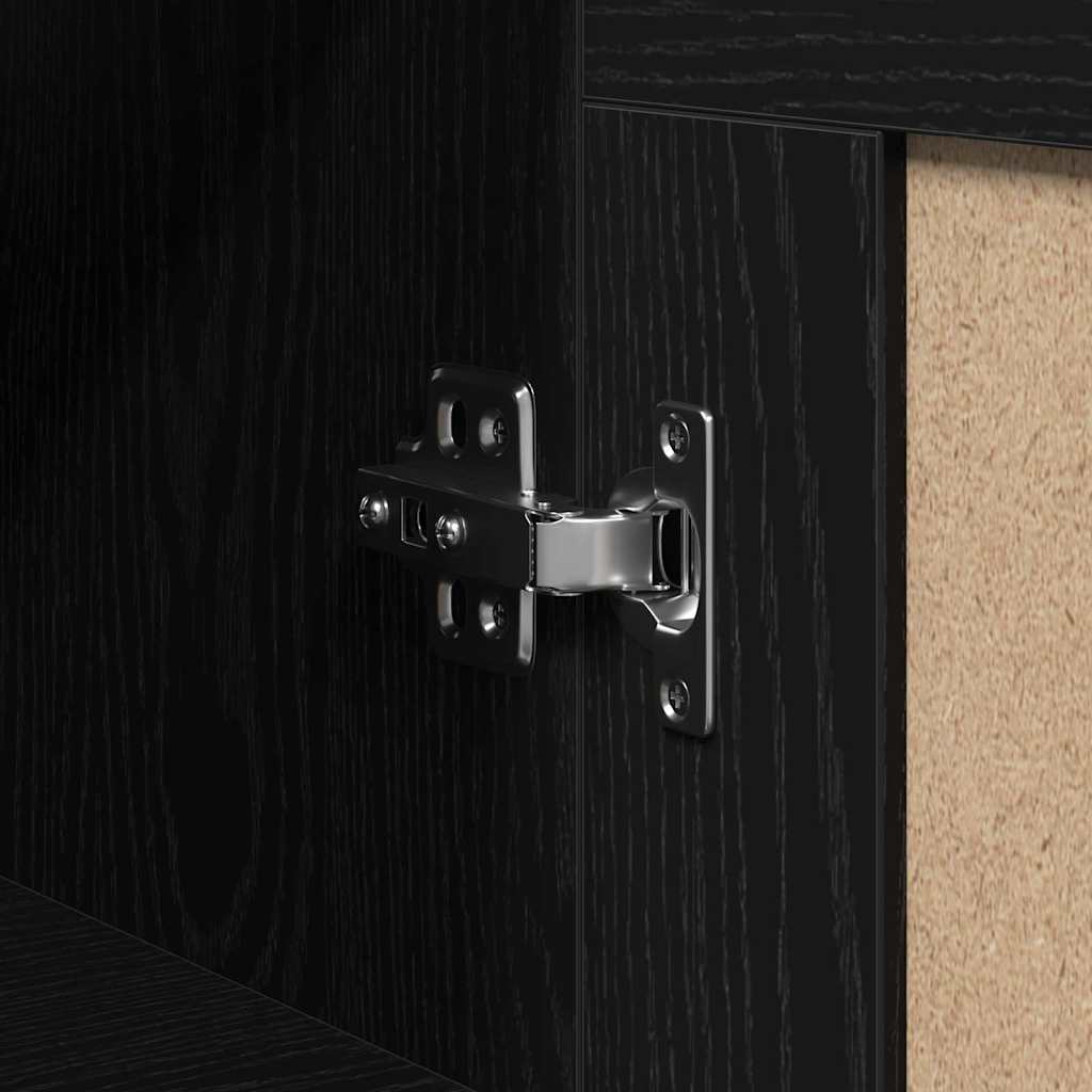 Wandmontierter Schrank Wandmontiert 2 pcs Eiche handwerklich