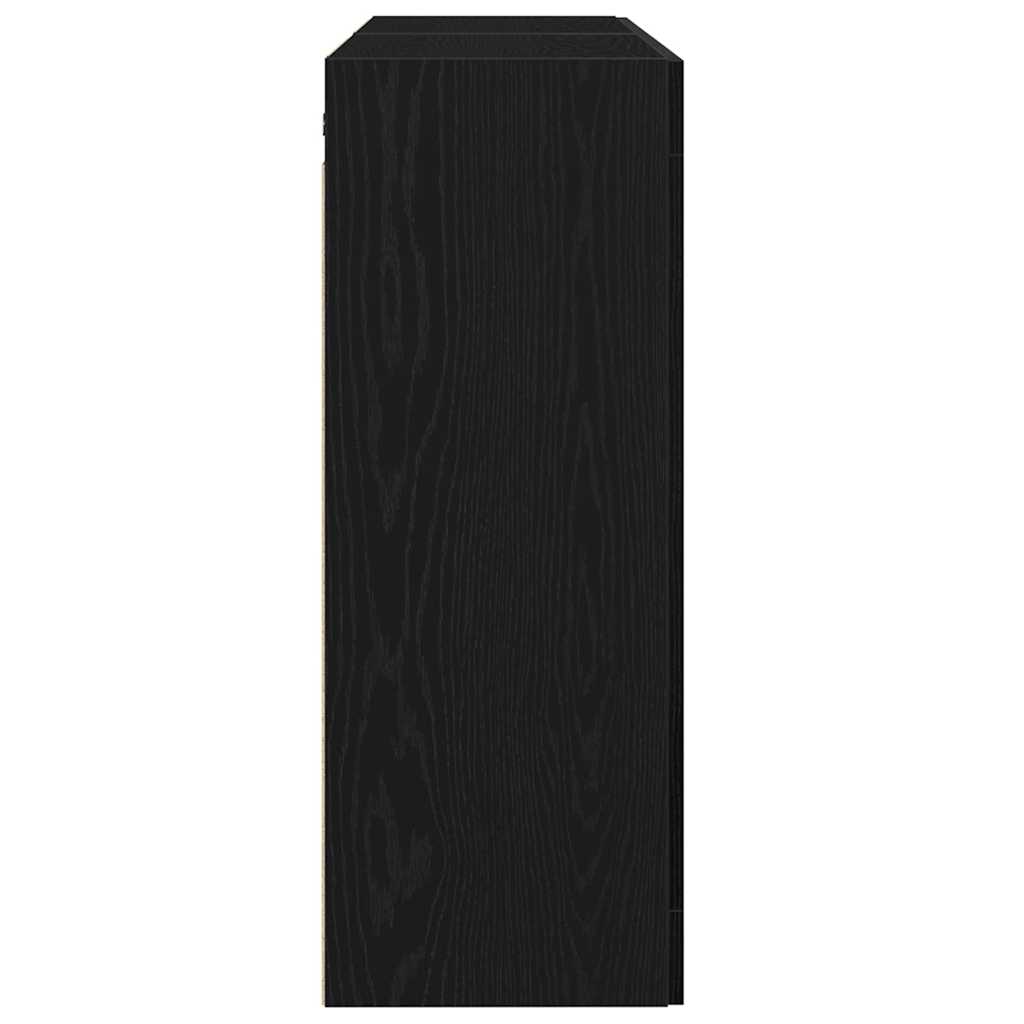 Wandmontierter Schrank Wandmontiert 2 pcs Eiche handwerklich