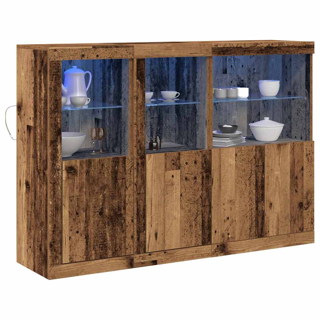 Sideboard Altholz 142,5 x 37 x 100 cm Holzwerkstoff