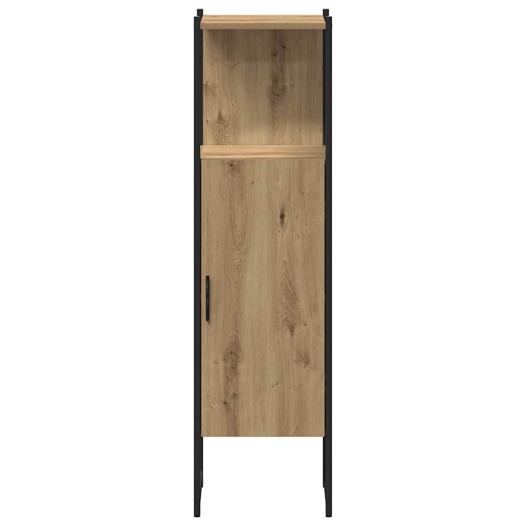 Badezimmermöbel Set 4 pcs Eiche handwerklich 33 x 33 x 185.5 cm