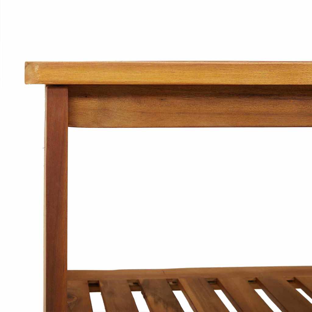Garten-Schrank mit Regal mit Speicher Braun 75 x 35 x 70cm