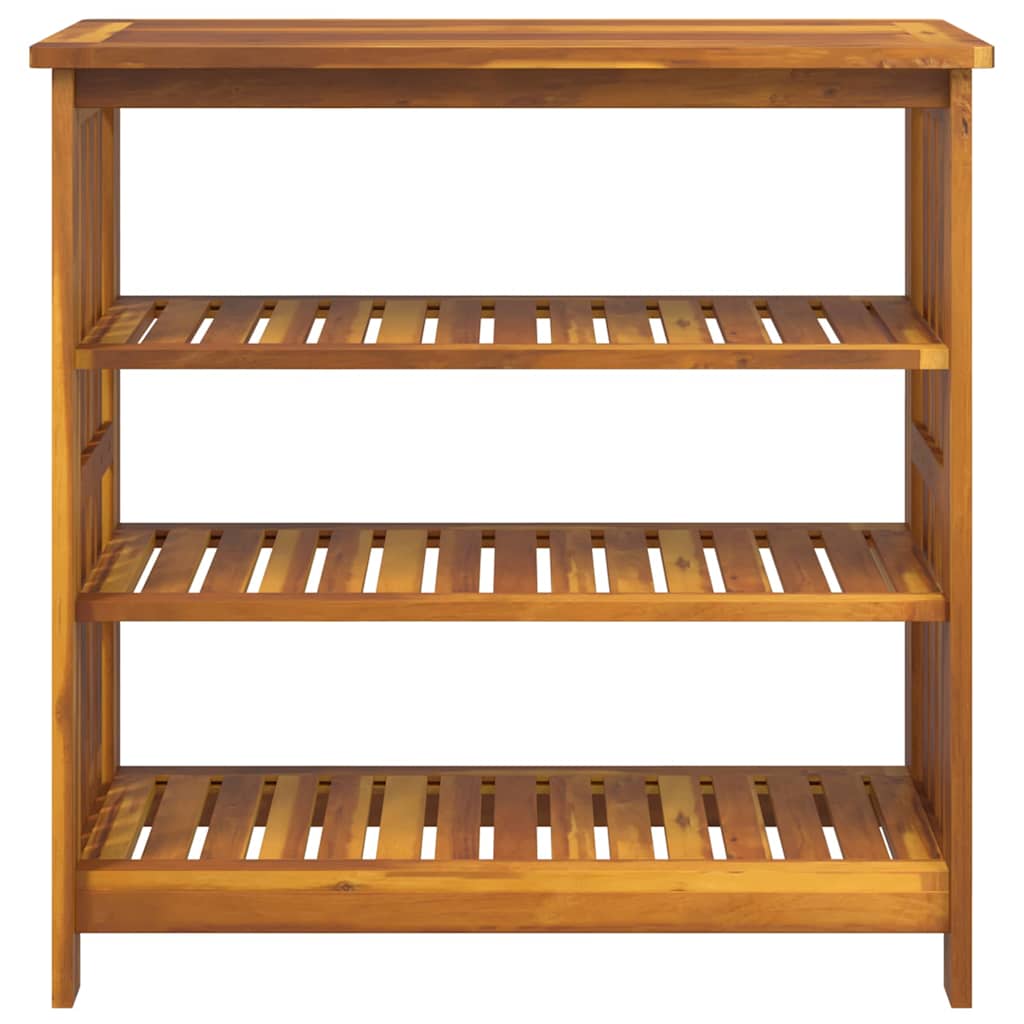 Garten-Schrank mit Regal mit Speicher Braun 90 x 40 x 90cm