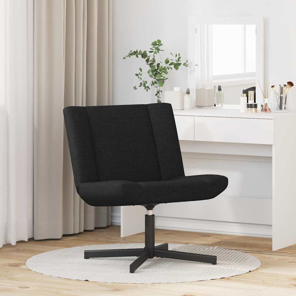 Drehstuhl Schwarz 63 x 75 x 76 cm Stoff
