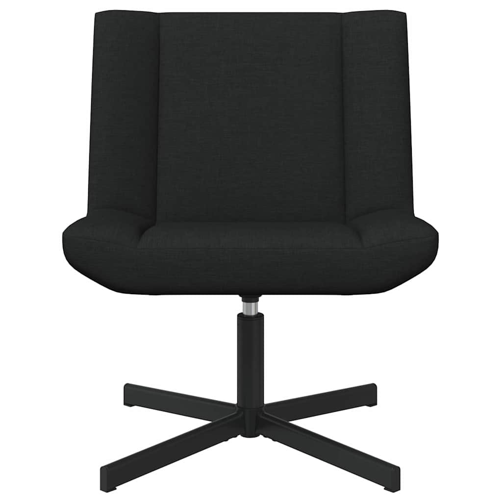 Drehstuhl Schwarz 63 x 75 x 76 cm Stoff
