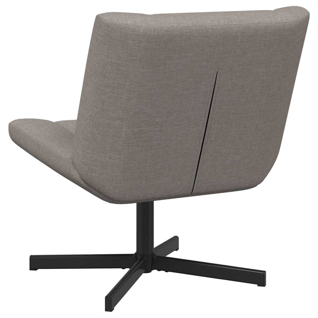 Drehstuhl Taupe 63 x 75 x 76 cm Stoff