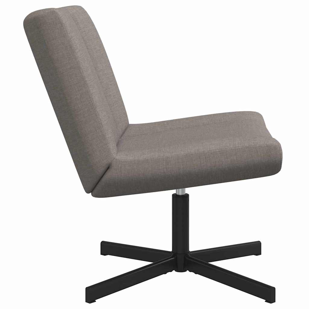 Drehstuhl Taupe 63 x 75 x 76 cm Stoff