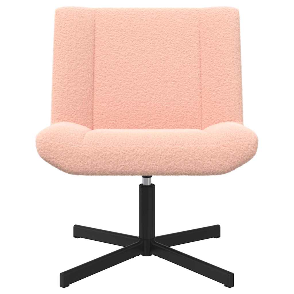 Drehstuhl Rosa 63 x 75 x 76 cm Stoff