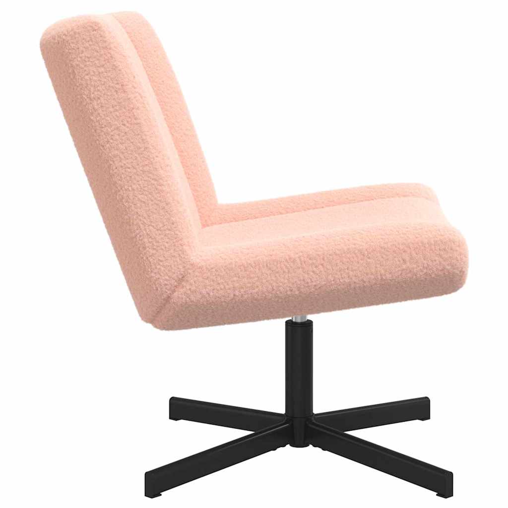 Drehstuhl Rosa 63 x 75 x 76 cm Stoff