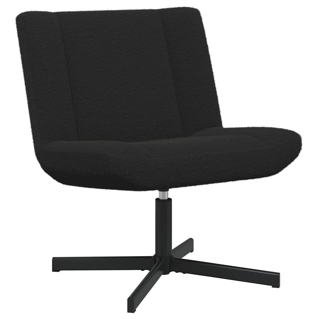Drehstuhl Schwarz 63 x 75 x 76 cm Stoff