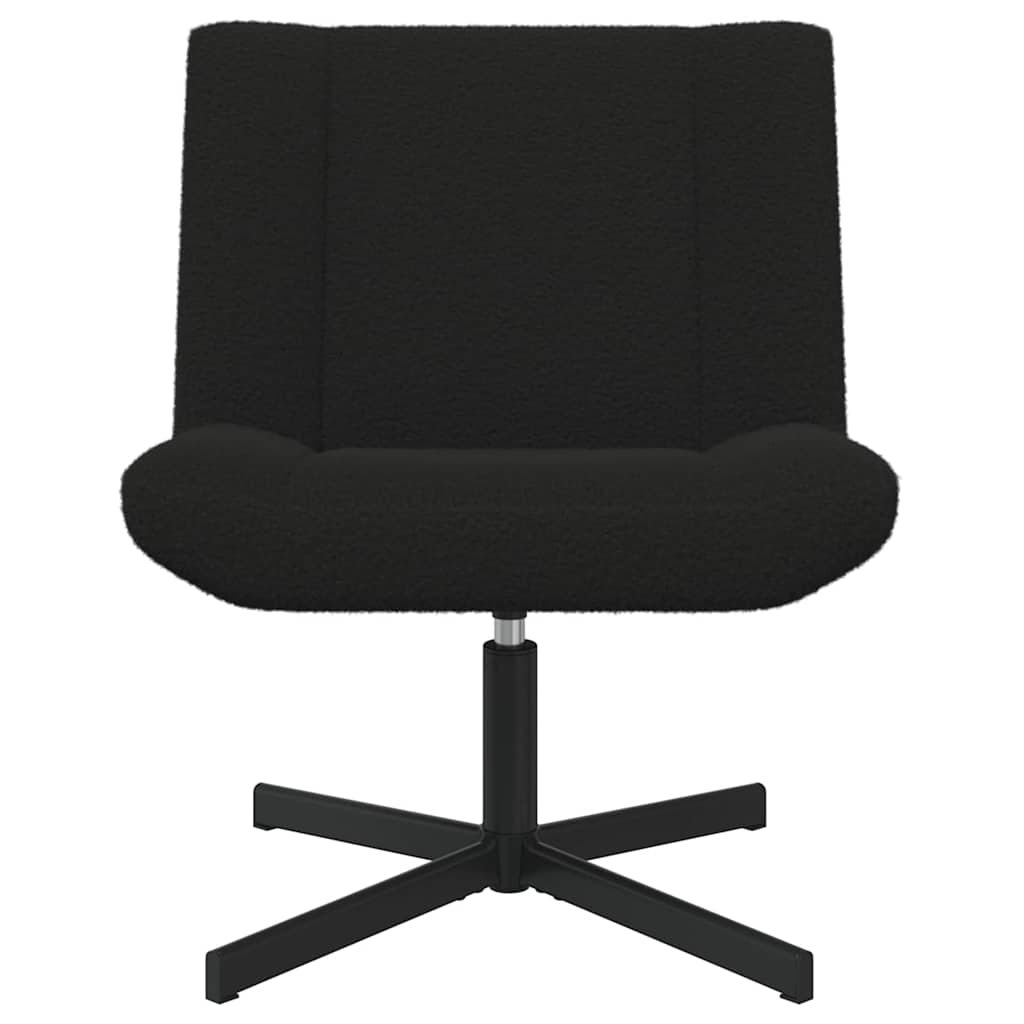 Drehstuhl Schwarz 63 x 75 x 76 cm Stoff
