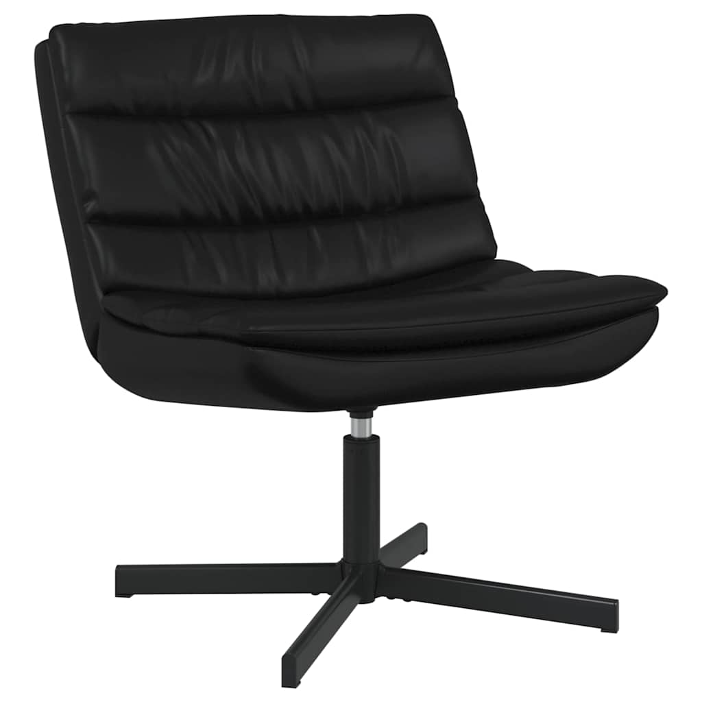 Drehstuhl Schwarz 63 x 75 x 76 cm Kunstleder