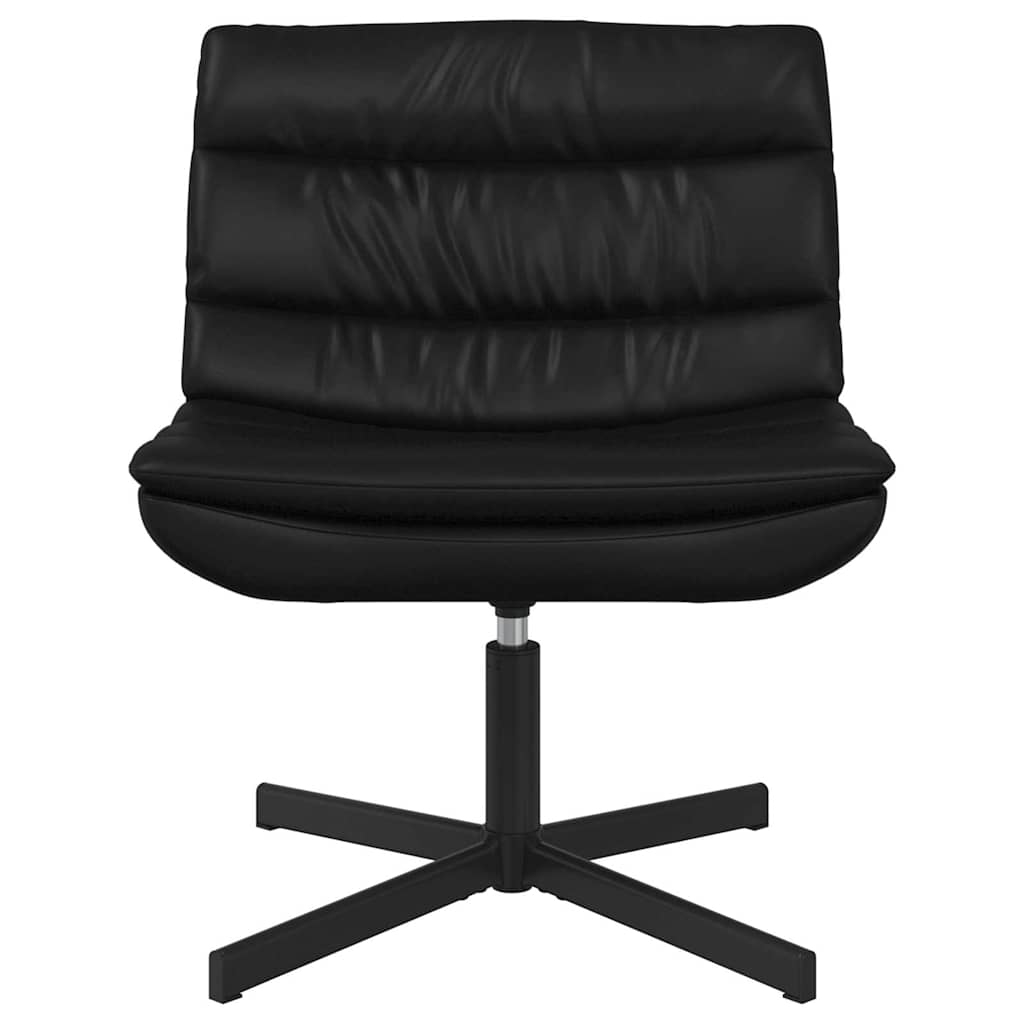 Drehstuhl Schwarz 63 x 75 x 76 cm Kunstleder