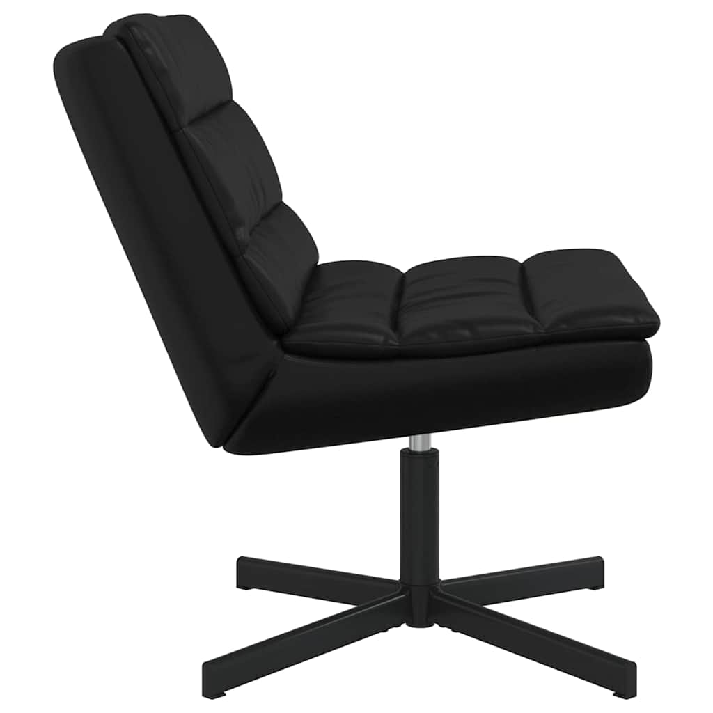 Drehstuhl Schwarz 63 x 75 x 76 cm Kunstleder