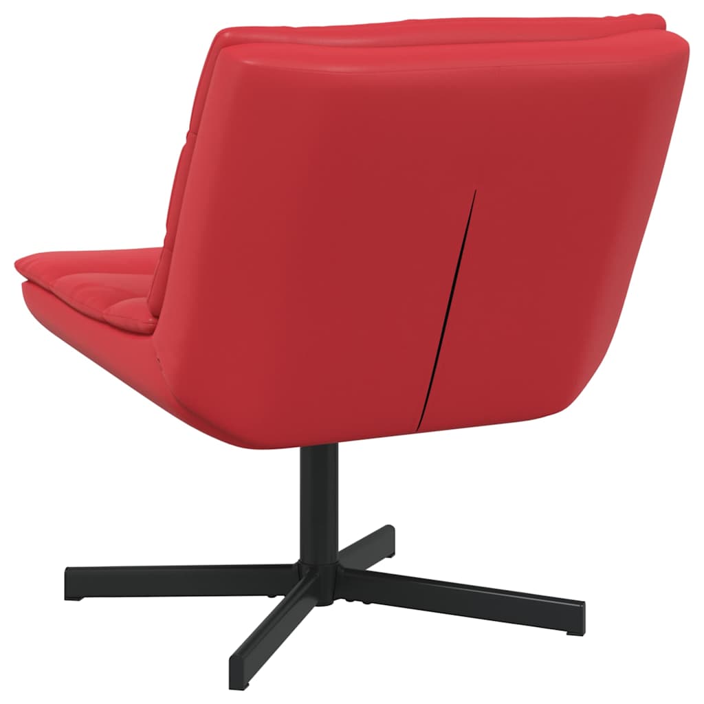 Drehstuhl Rot 63 x 75 x 76 cm Kunstleder