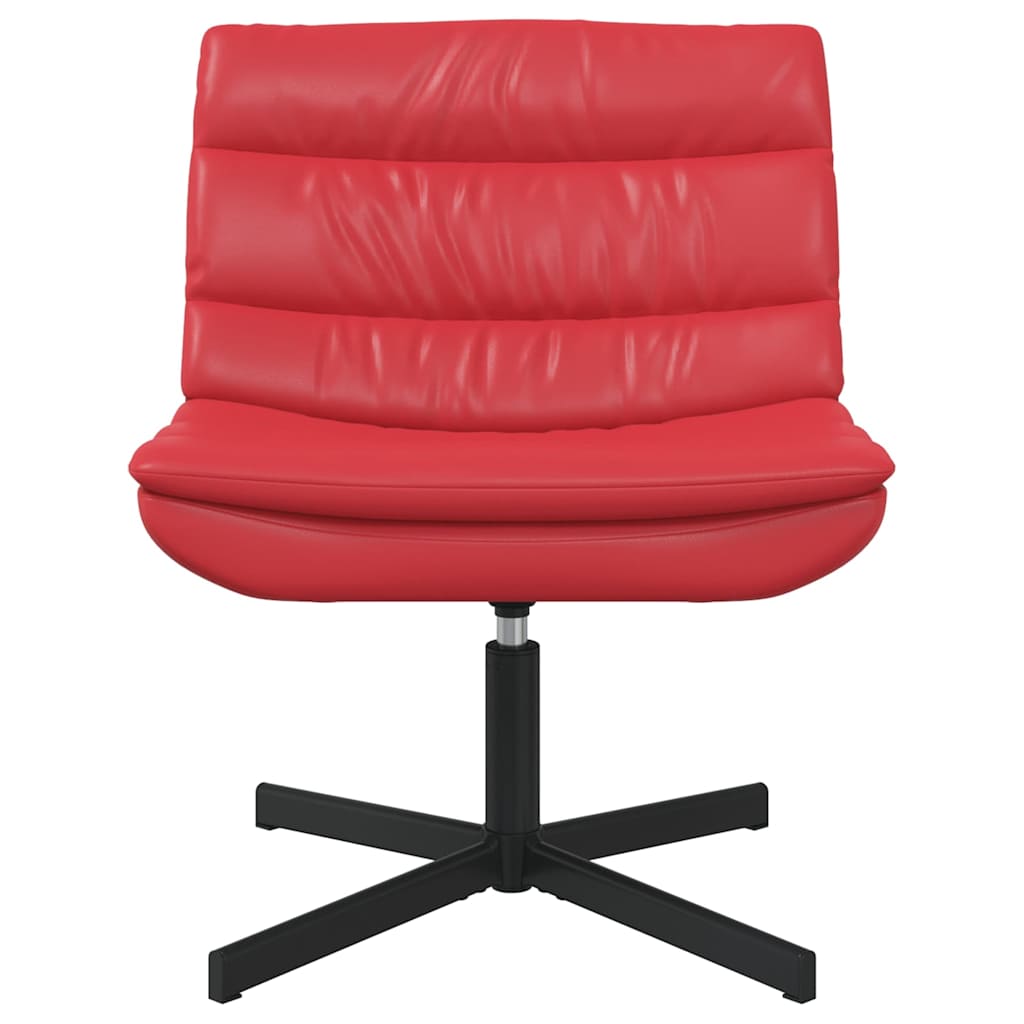 Drehstuhl Rot 63 x 75 x 76 cm Kunstleder