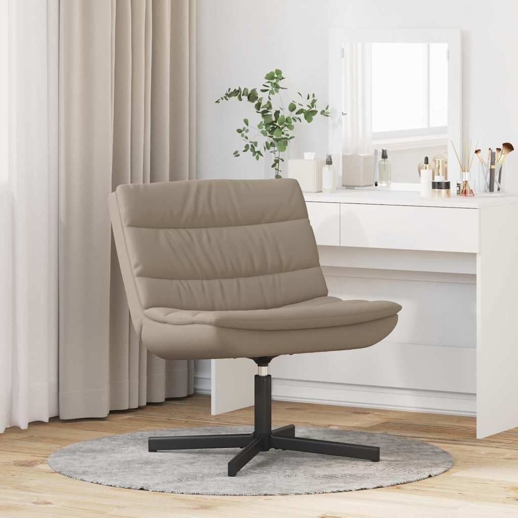 Drehstuhl Cappuccino 63 x 75 x 76 cm Kunstleder