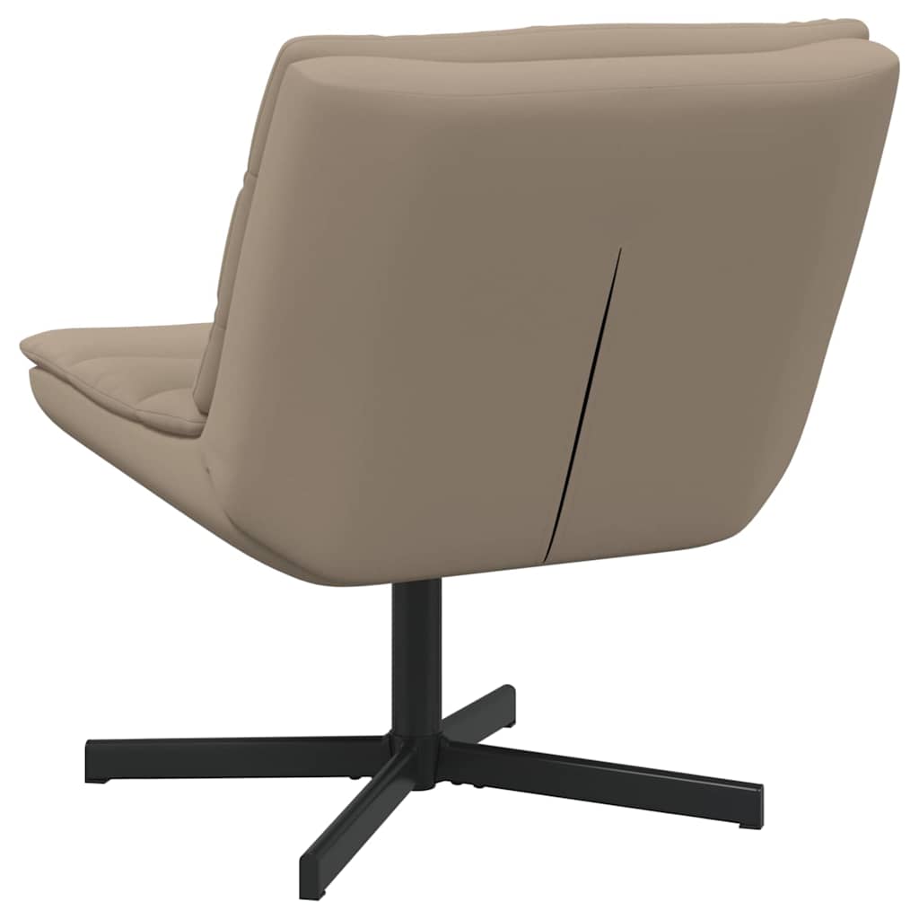 Drehstuhl Cappuccino 63 x 75 x 76 cm Kunstleder