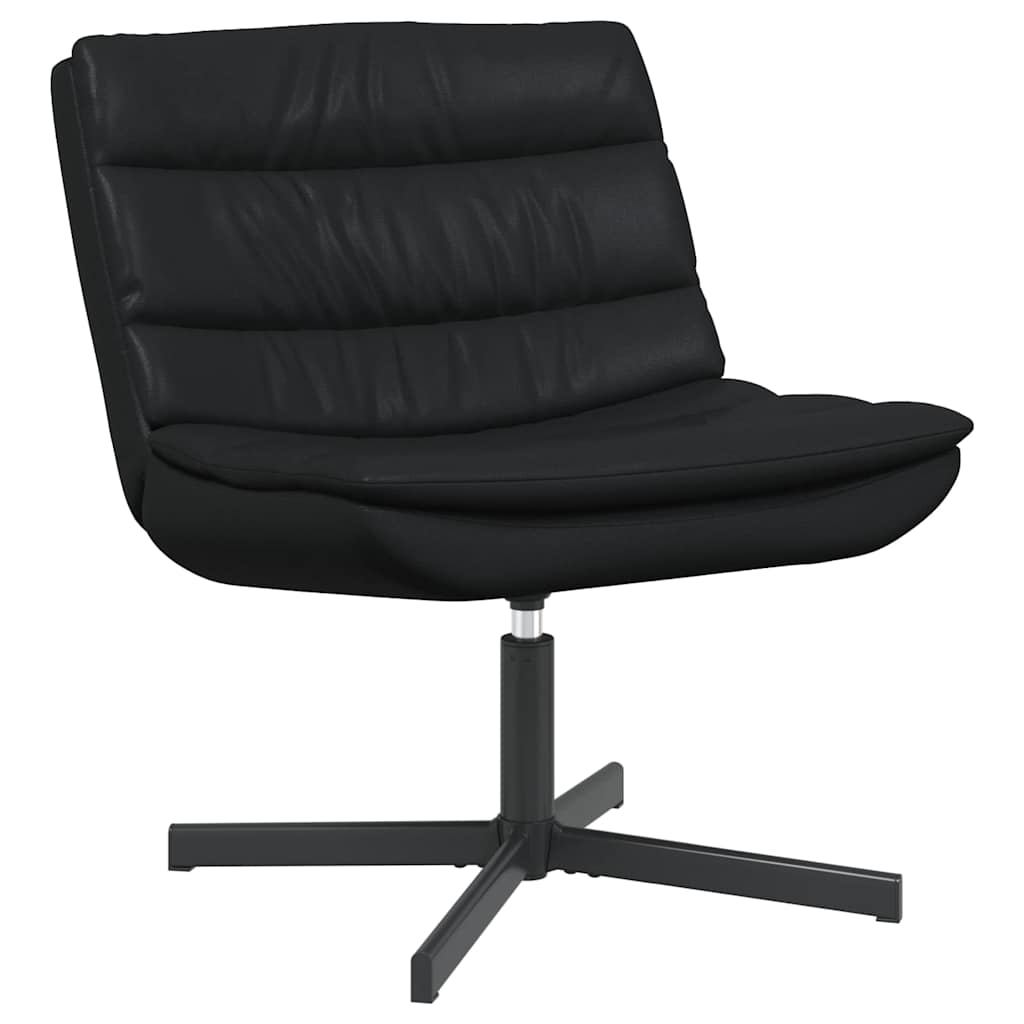 Drehstuhl Schwarz 63 x 75 x 76 cm Kunstleder