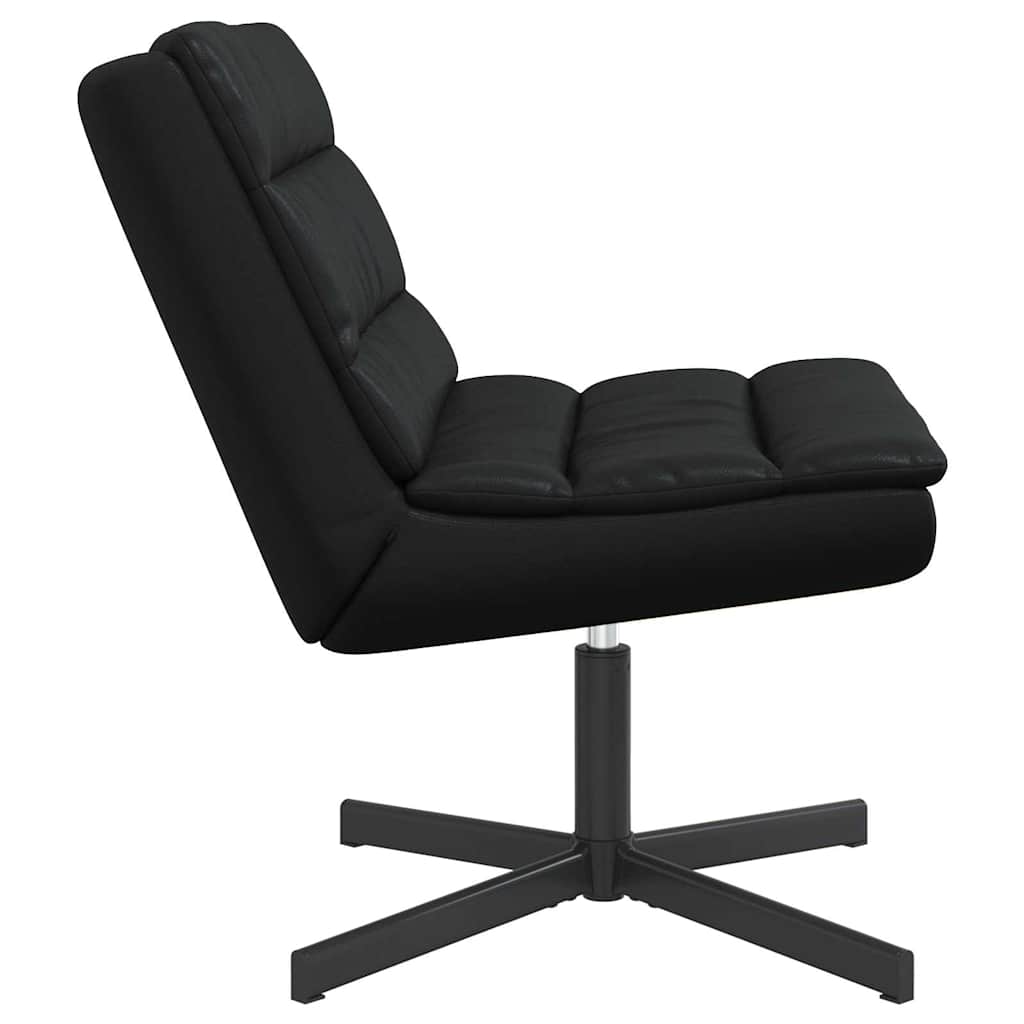 Drehstuhl Schwarz 63 x 75 x 76 cm Kunstleder