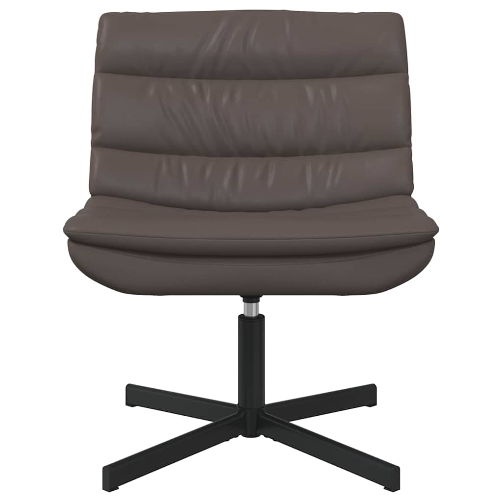 Drehstuhl Braun 63 x 75 x 76 cm Kunstleder