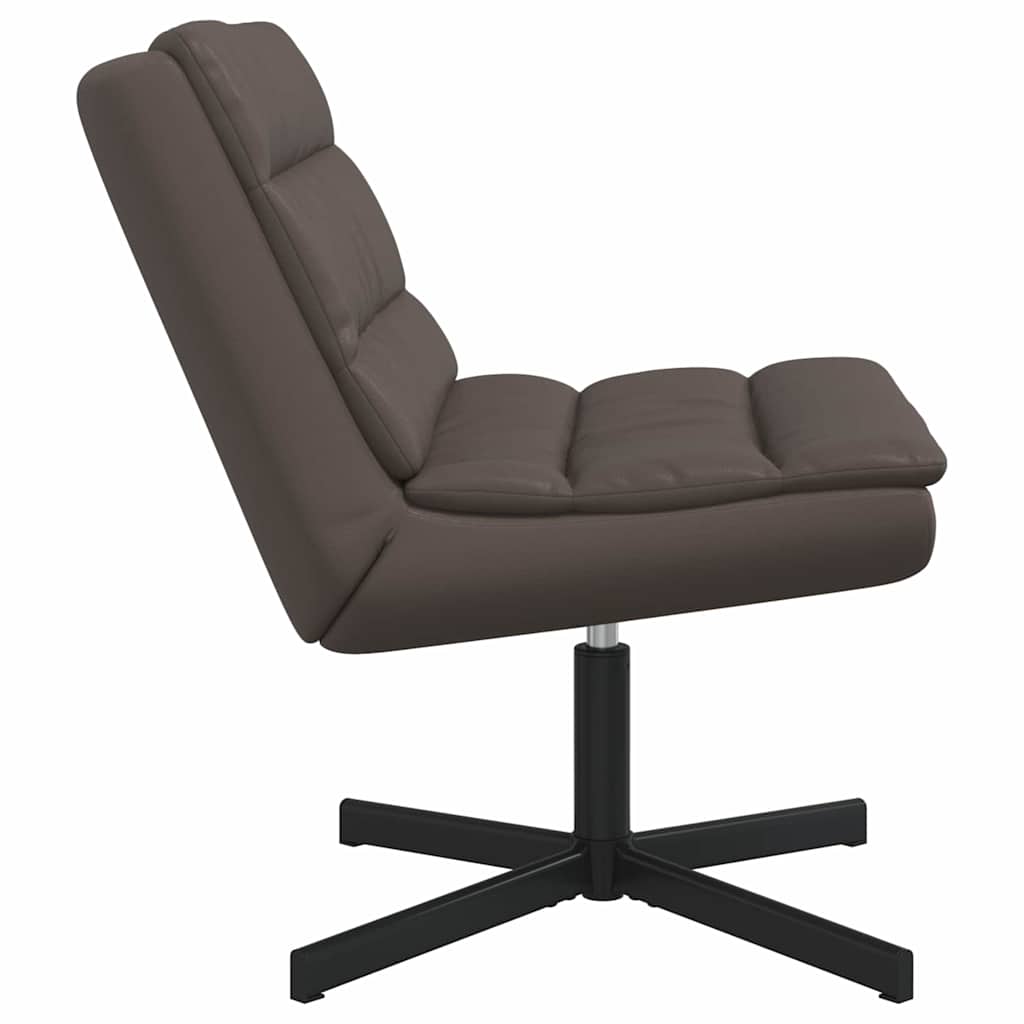 Drehstuhl Braun 63 x 75 x 76 cm Kunstleder
