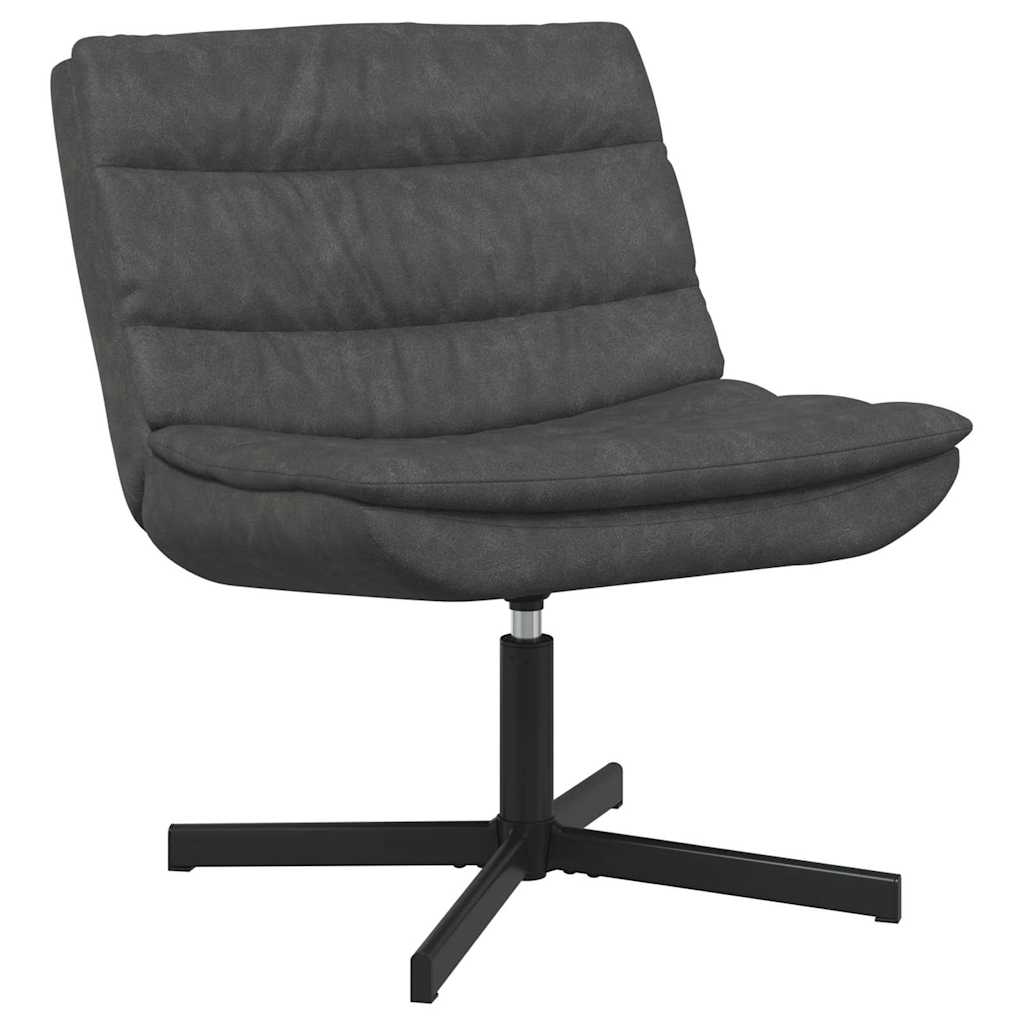 Drehstuhl Schwarz 63 x 75 x 76 cm Kunstleder