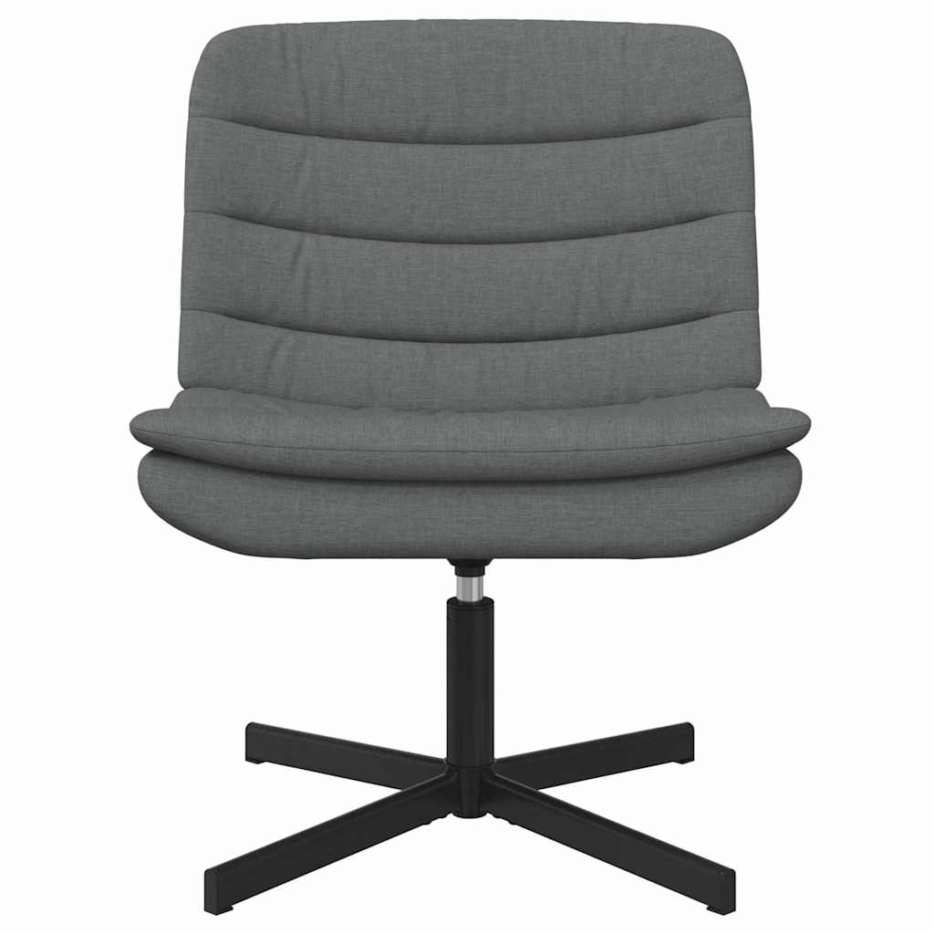 Drehstuhl Dunkelgrau 63 x 75 x 76 cm Stoff