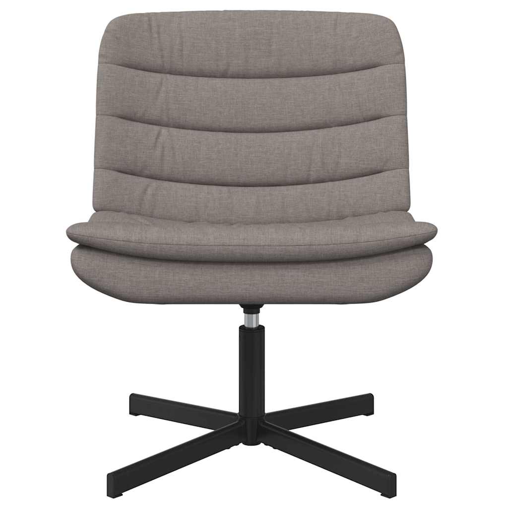 Drehstuhl Taupe 63 x 75 x 76 cm Stoff