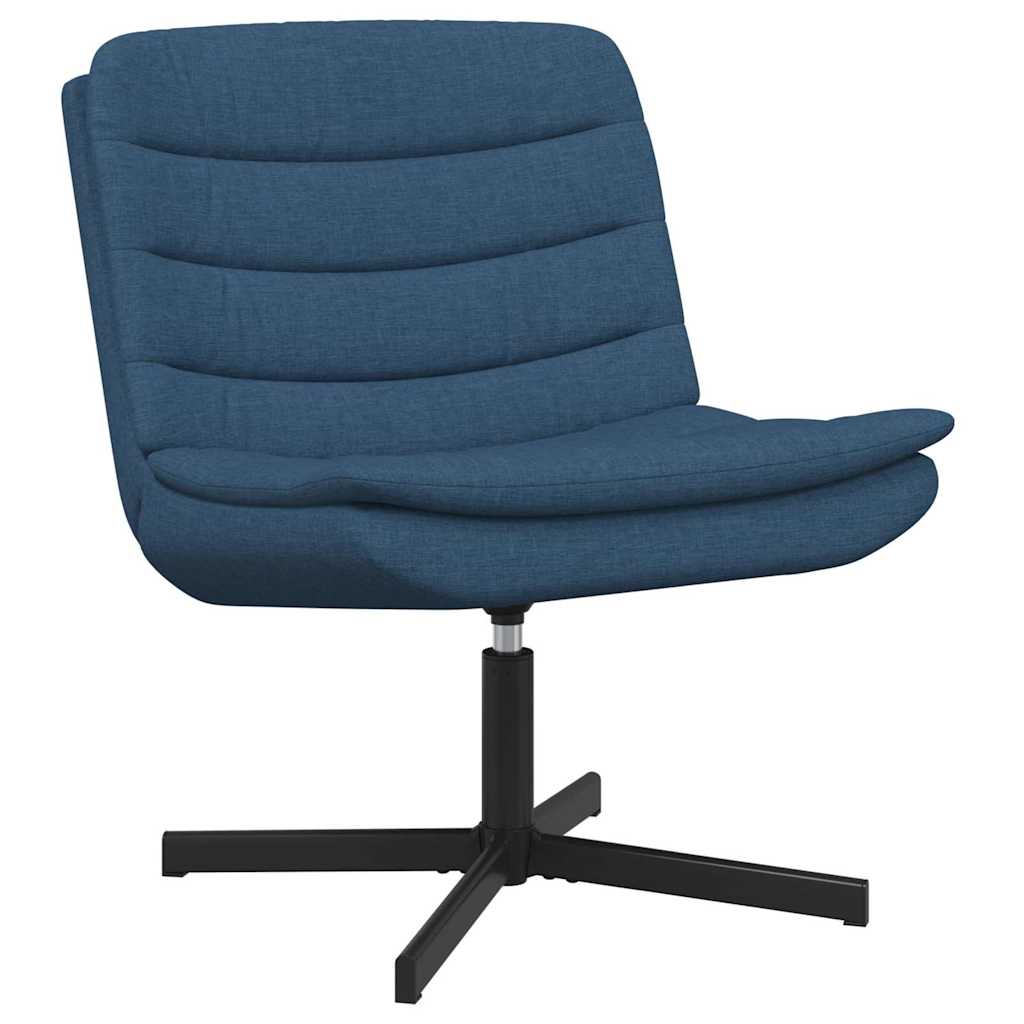 Drehstuhl Blau 63 x 75 x 76 cm Stoff