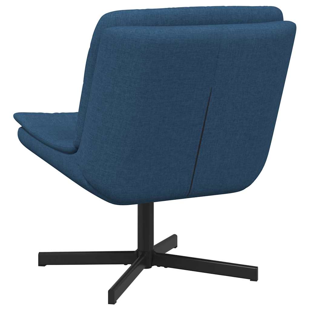 Drehstuhl Blau 63 x 75 x 76 cm Stoff