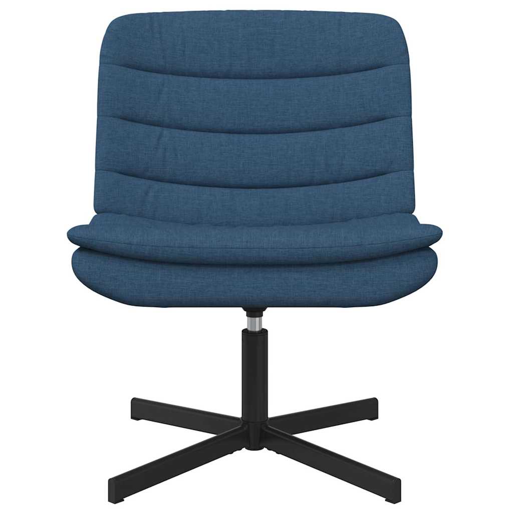 Drehstuhl Blau 63 x 75 x 76 cm Stoff