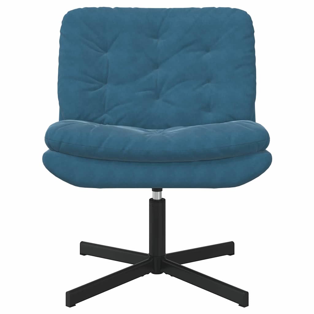 Drehender Entspannungsstuhl Sonstiges Blau 63 x 75 x 76 cm Samt