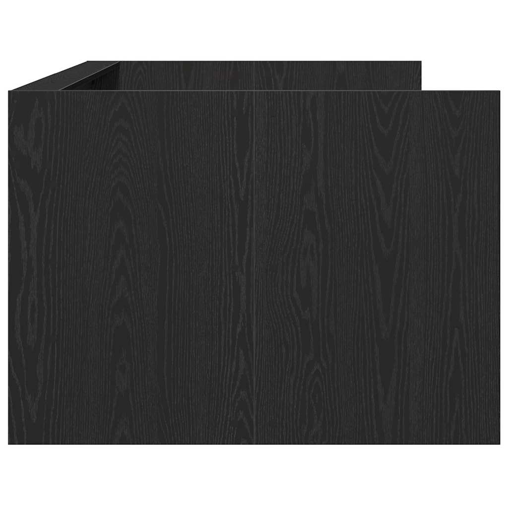 Tagbett Grau 90 x 200 cm Holzwerkstoff