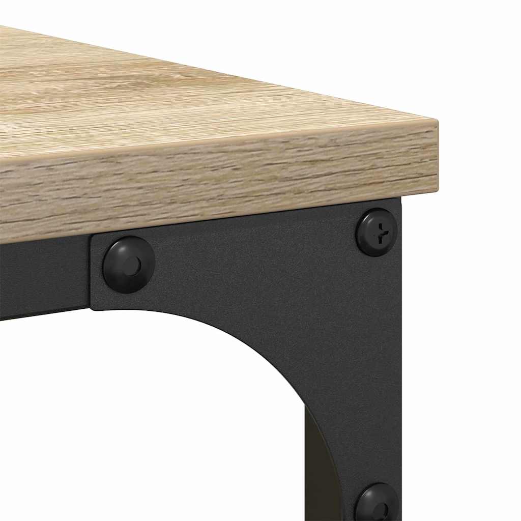 Badezimmerschrankset mit Tür 3 pcs Sonoma Eiche 80 x 30 x 60 cm