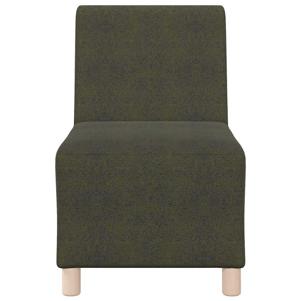 Sofa Stuhl 2 pcs Grün 55 x 74 x 82 cm Faux Wildleder