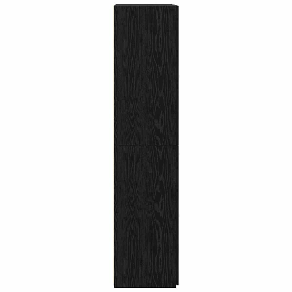 Hochboard Schwarze Eiche 40 x 42,5 x 185 cm Holzwerkstoff