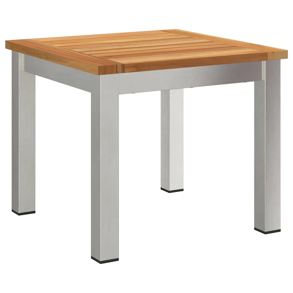 Garten Essgruppe 3 pcs Braun Massivholz Akazie