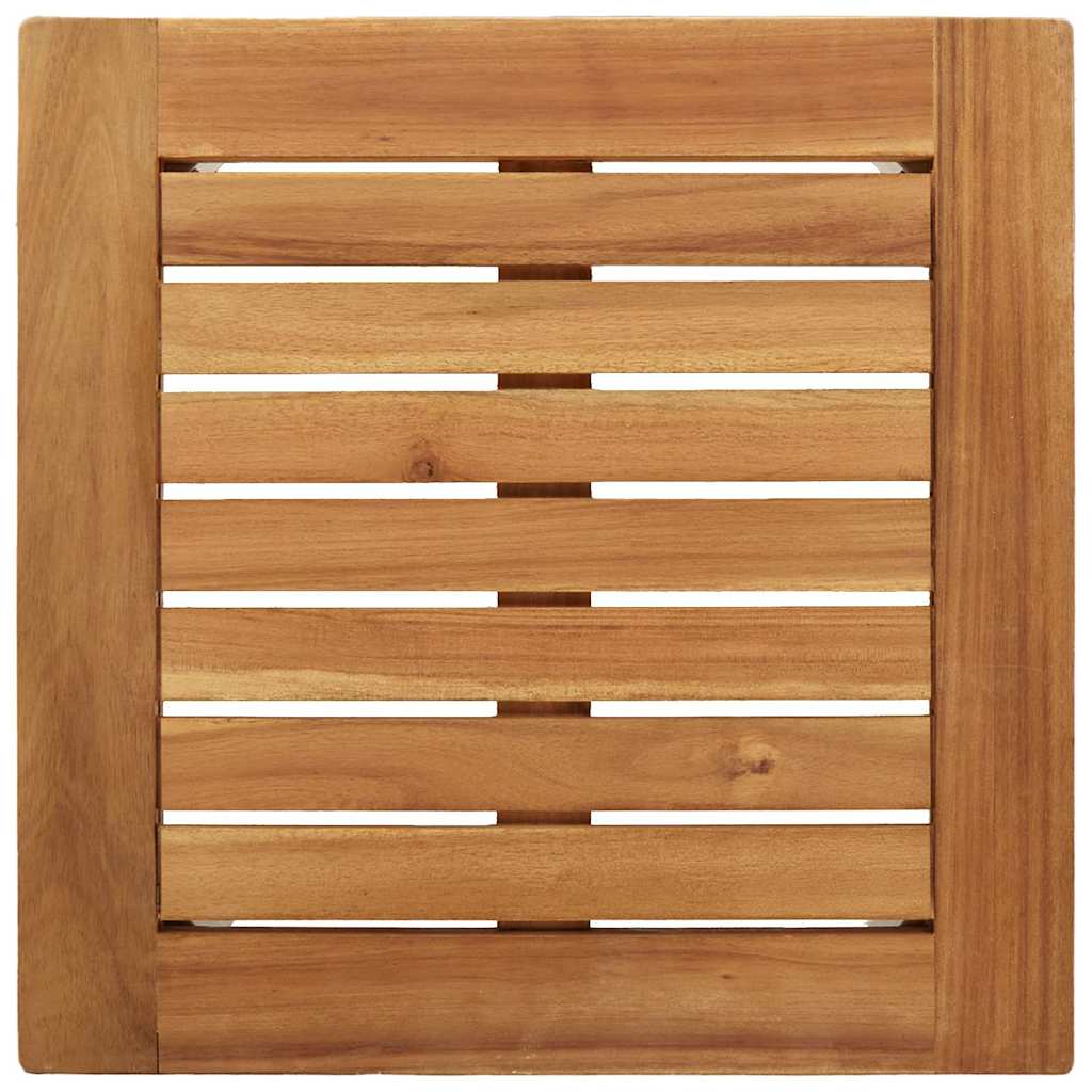 Garten Essgruppe 3 pcs Braun Massivholz Akazie