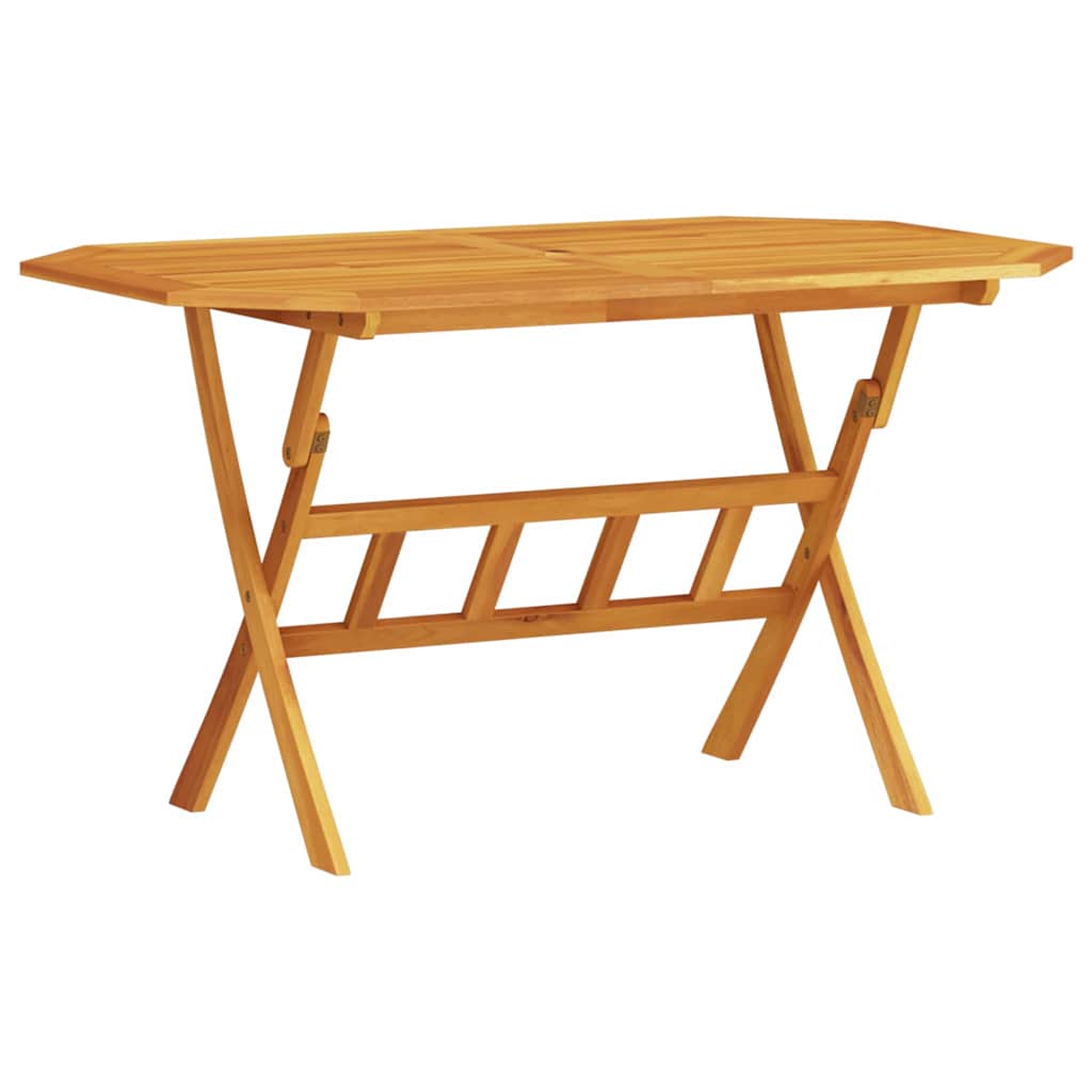 Garten Essgruppe 7 pcs Braun Akazie Massivholz