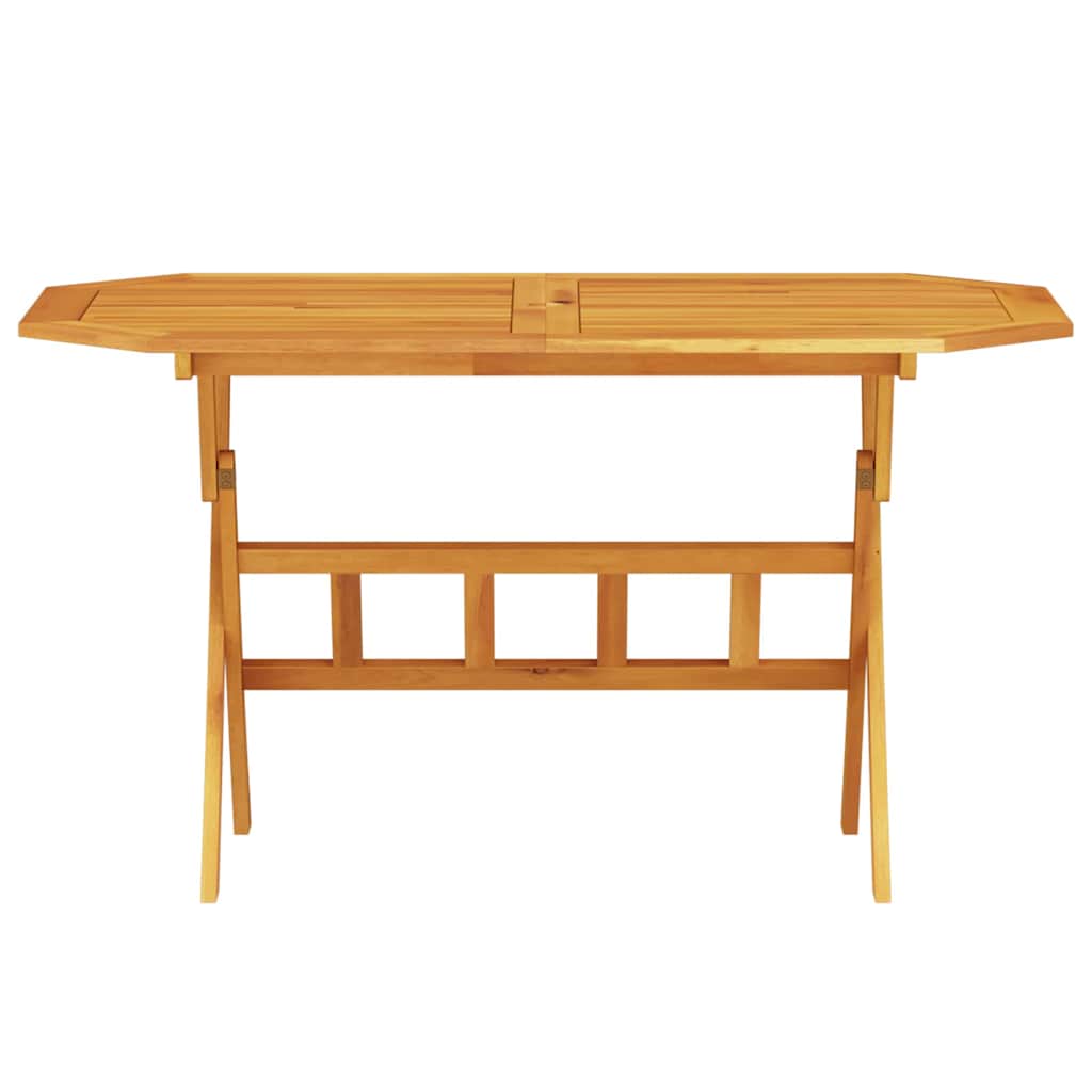 Garten Essgruppe 7 pcs Braun Akazie Massivholz