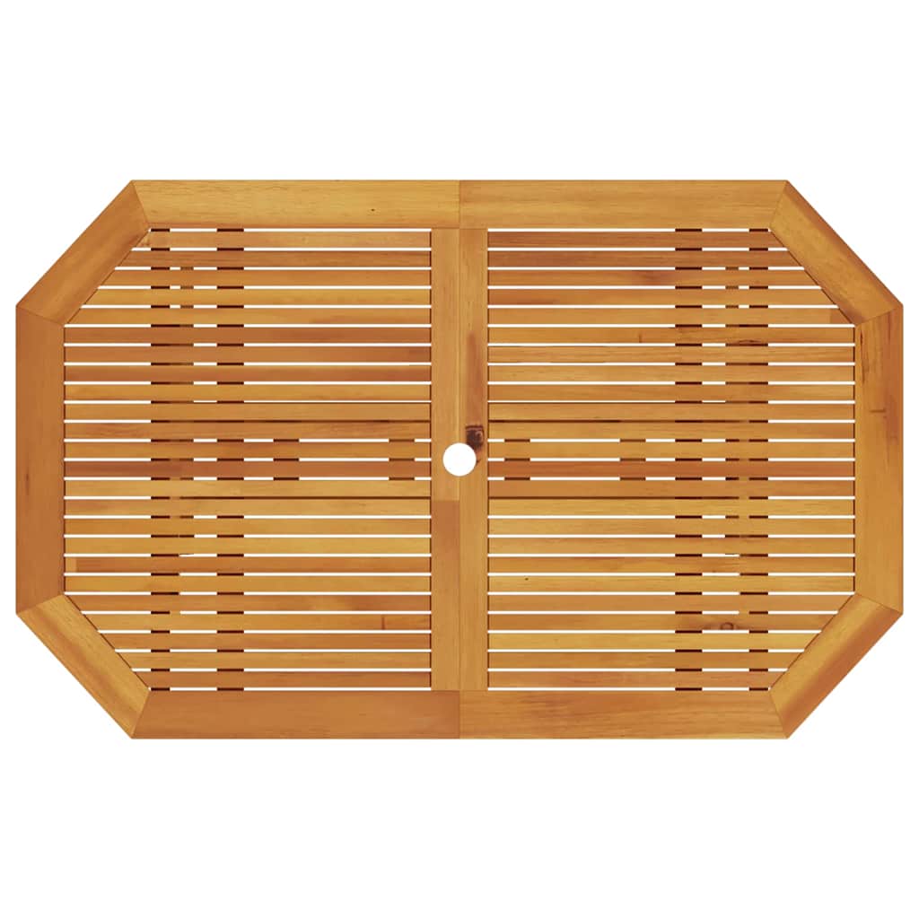 Garten Essgruppe 7 pcs Braun Akazie Massivholz