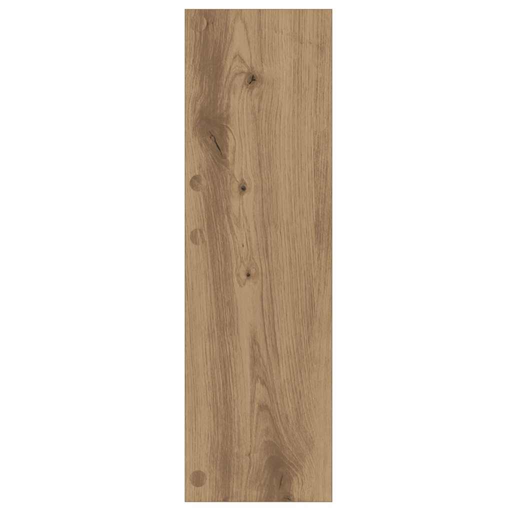 Wandschuhschränke mit Regal Eiche handwerklich Holzwerkstoff