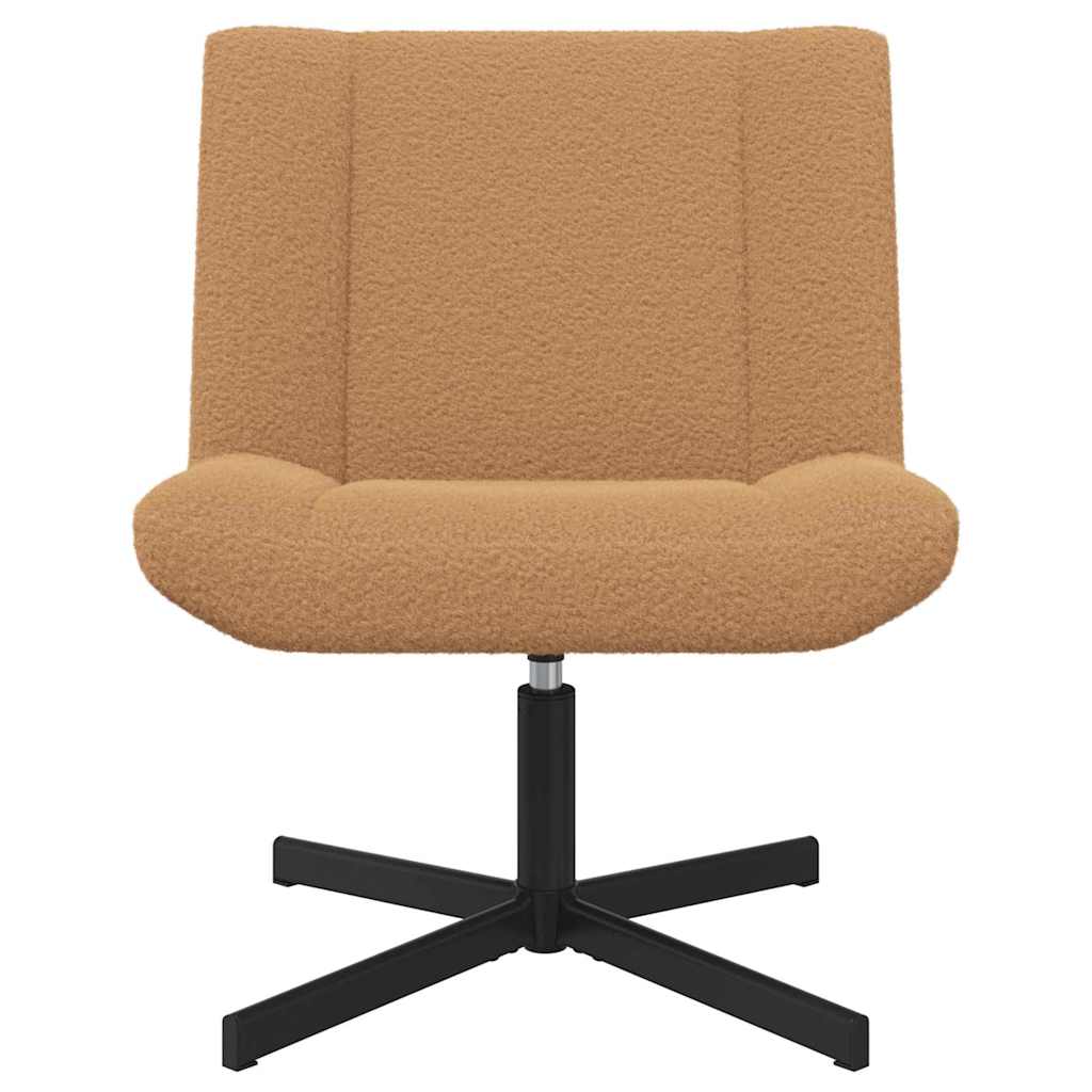 Drehstuhl Beige 63 x 75 x 76 cm Stoff