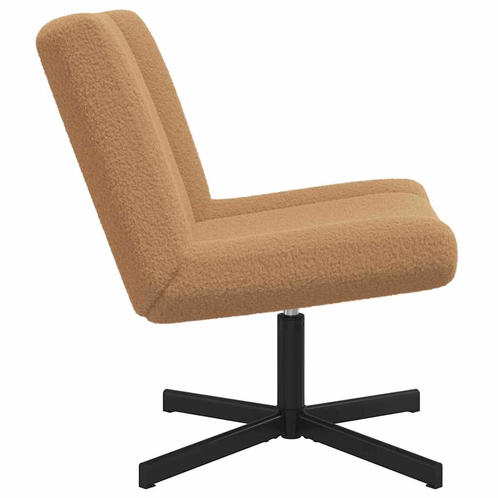 Drehstuhl Beige 63 x 75 x 76 cm Stoff