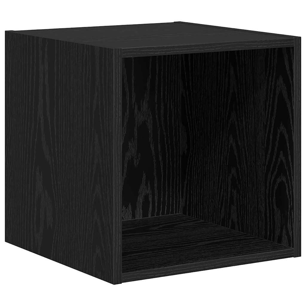 TV-Schrank-Set 4 pcs Schwarze Eiche 37 x 37 x 142,5 cm