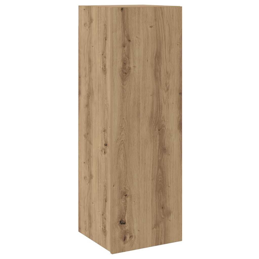 TV-Schrank-Set 7 pcs Eiche handwerklich 180 x 30 x 120 cm