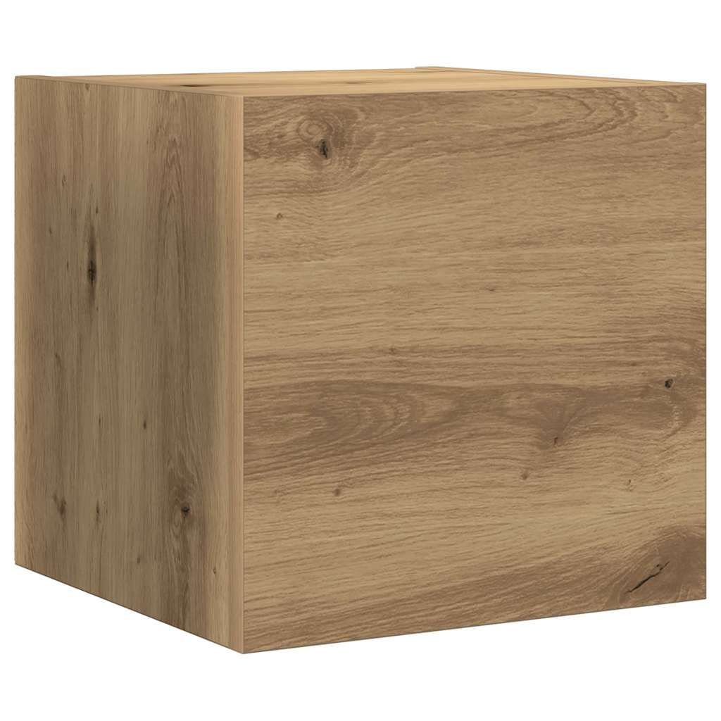 TV-Schrank-Set 4 pcs Eiche handwerklich 60 x 30 x 30 cm