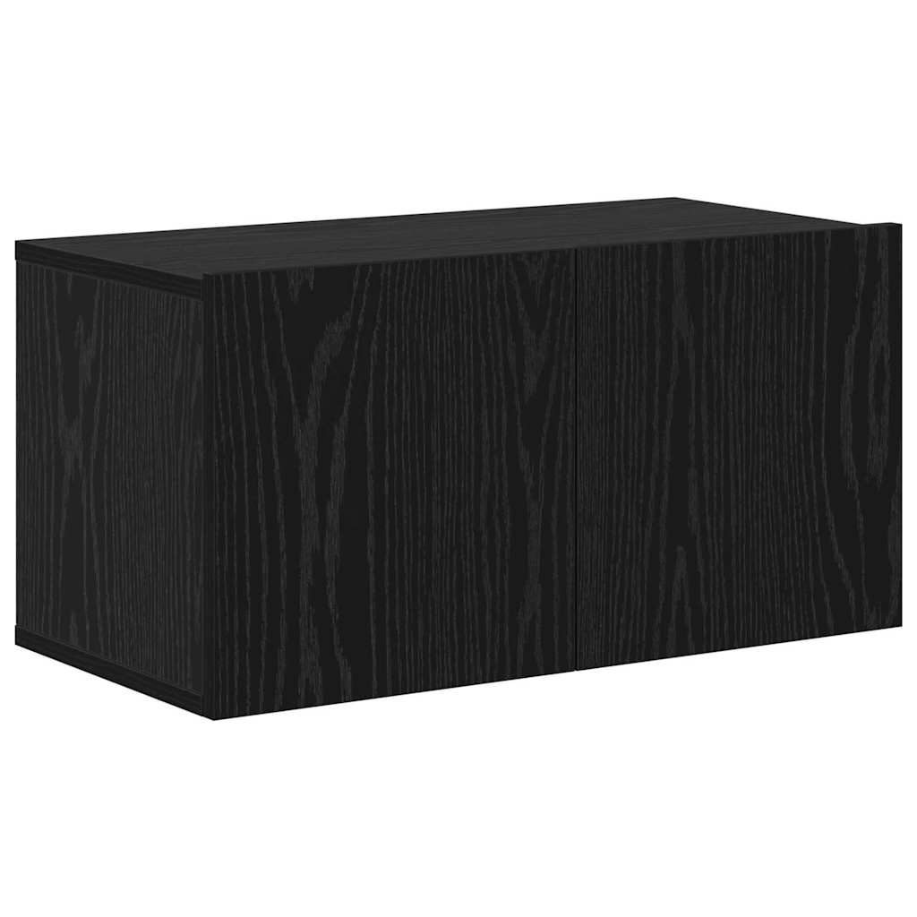 TV-Schrank-Set 10 pcs Schwarze Eiche Mittel 30,5 x 30 x 90 cm