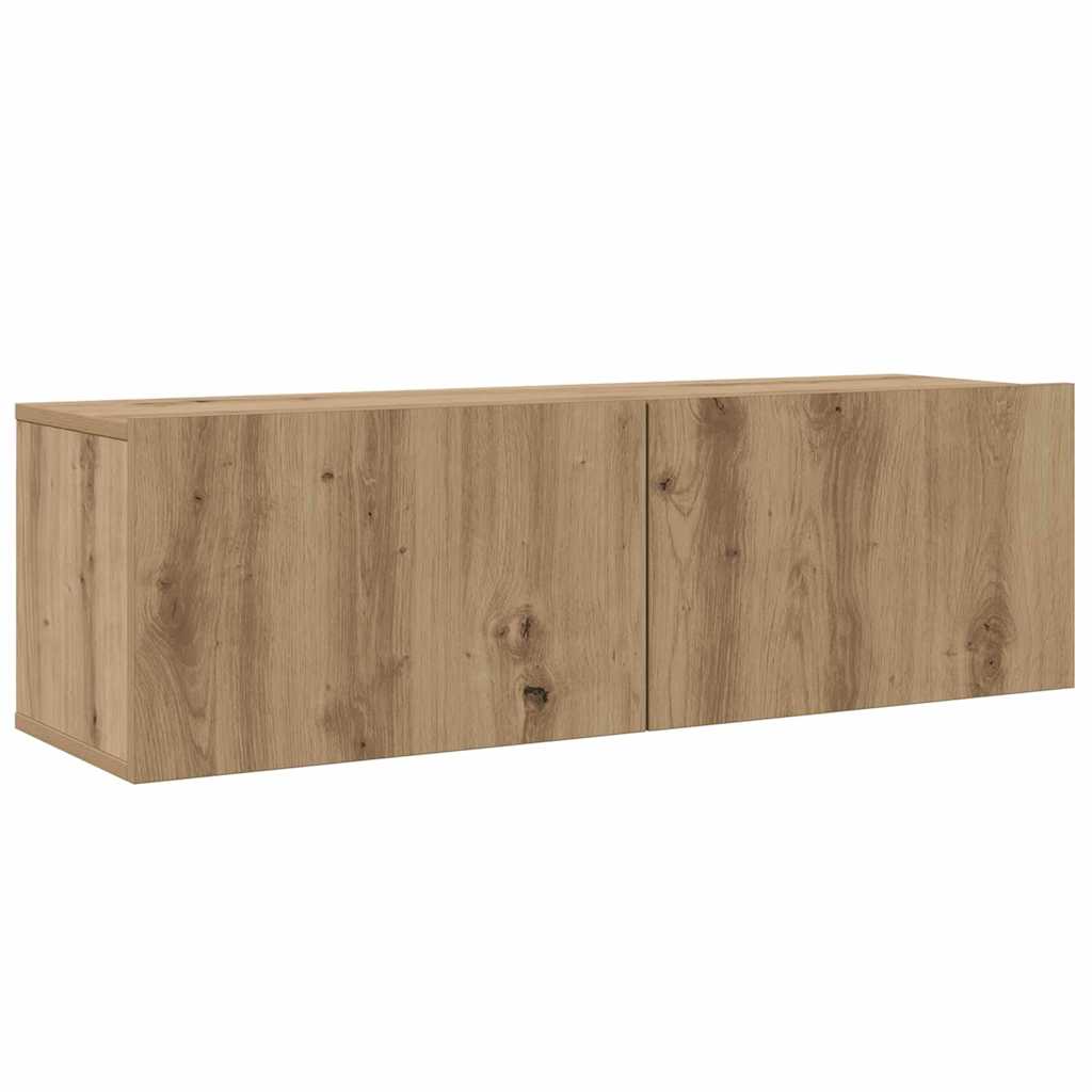 TV-Schrank-Set 5 pcs Eiche handwerklich 100 x 30 x 30 cm