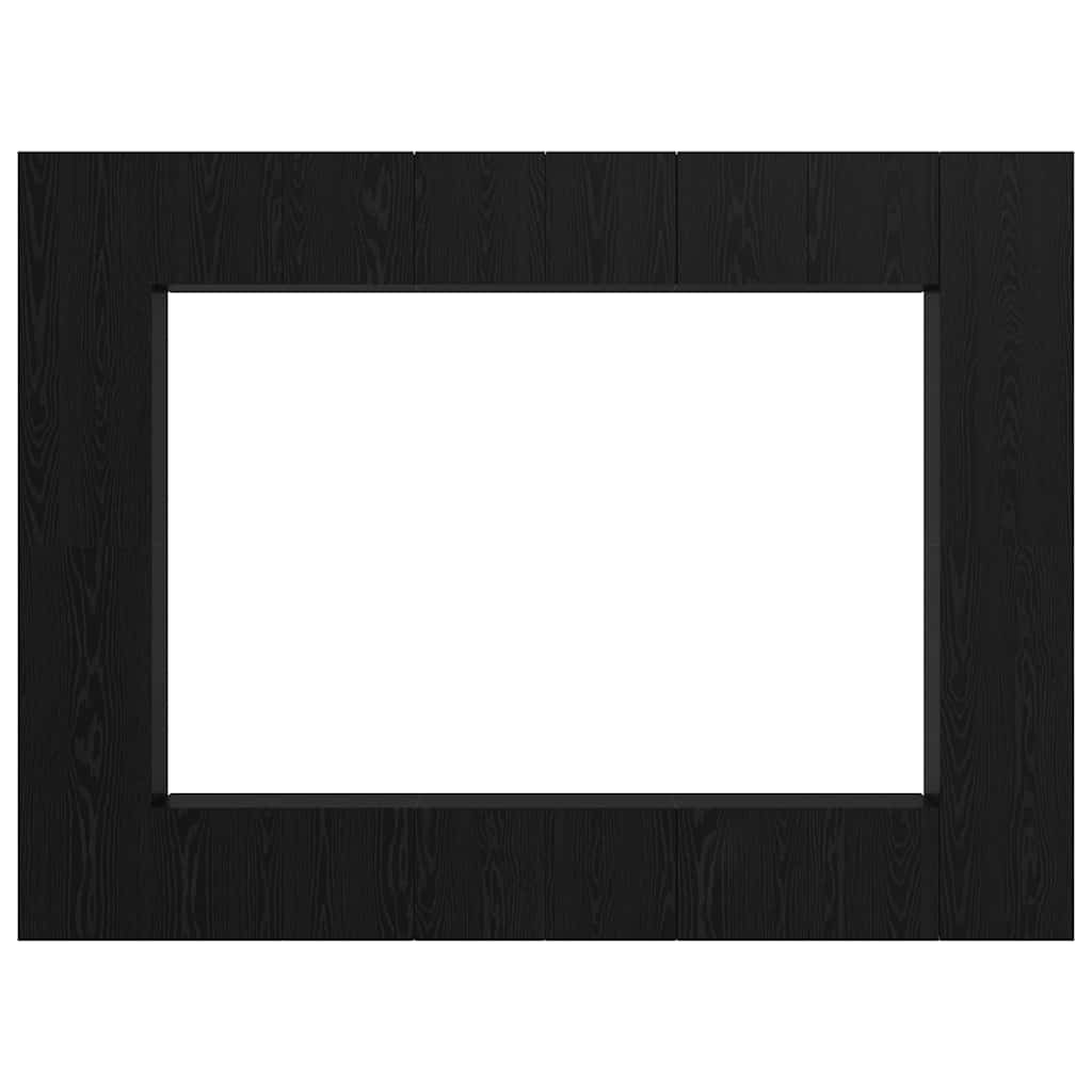 TV-Schrank-Set 10 pcs Schwarze Eiche Mittel 30,5 x 30 x 90 cm
